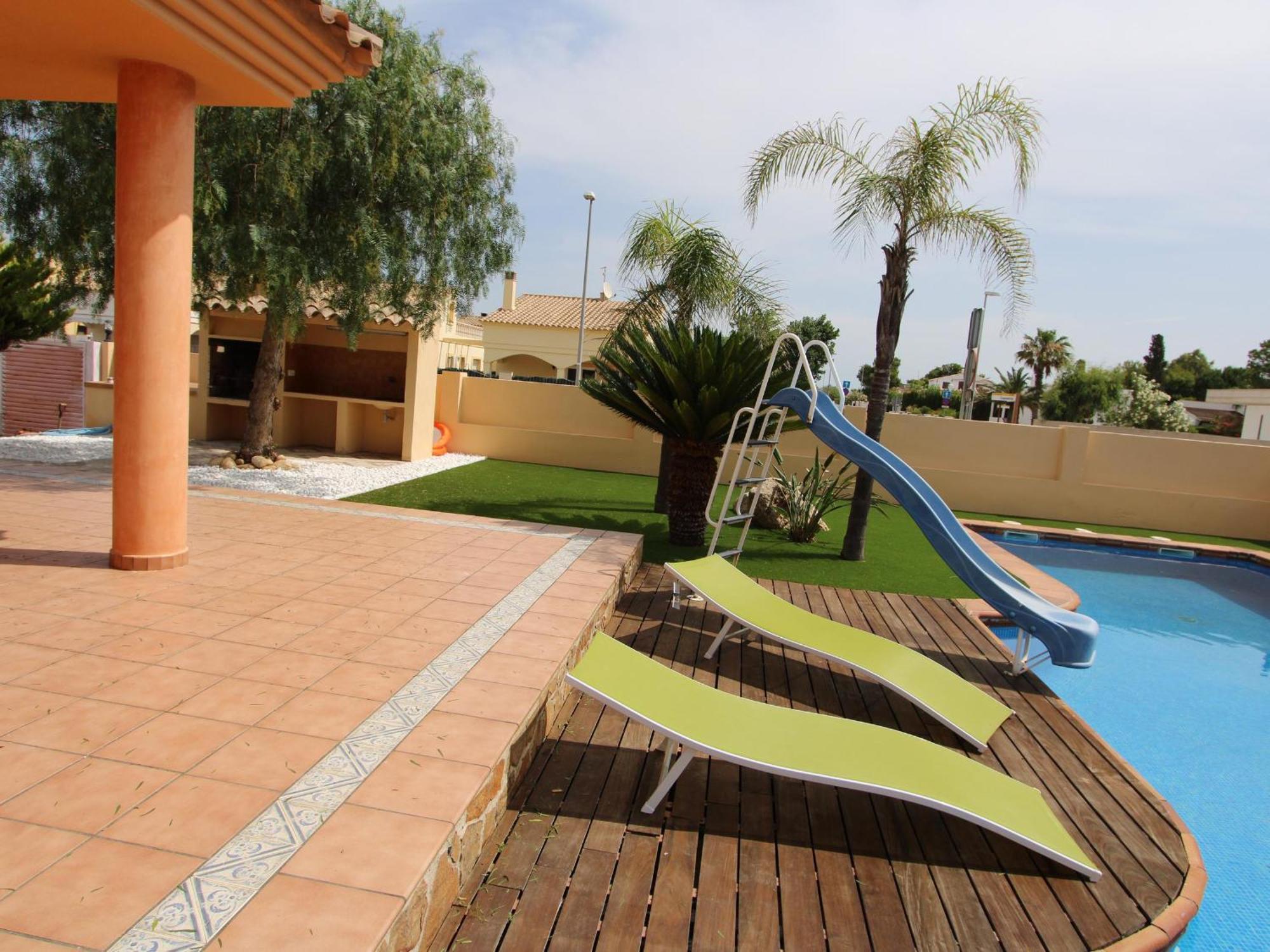 Casa Con Piscina Privada, Cerca Del Mar, Wifi Gratis, A/A Opcional, Mascotas Bienvenidas - Es-184-59 Villa Deltebre Luaran gambar